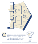 Ocean III condo. 2 Bedrooms plus Den, 2 1/2 baths.  Sunny Isles Florida.